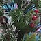 2ft. Fiber Optic Color Changing Ice Crestwood Artificial Christmas Tree with Silver Bristle